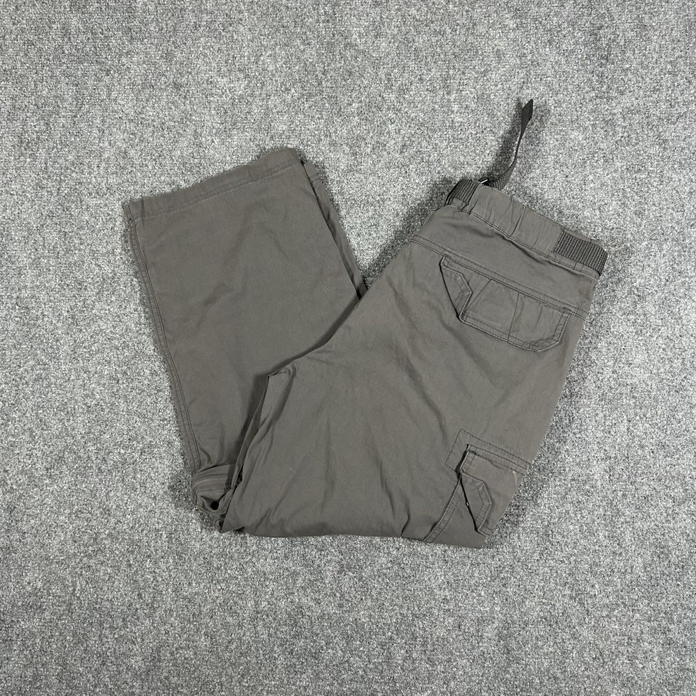 The B.C. Clothing Co Convertible Cargo Pants Men 30 Gray Tactical Hiking #3464